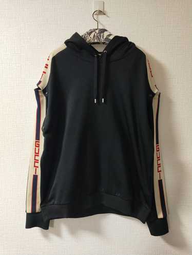Gucci Technical Jersey Stripe Hoodie - image 1