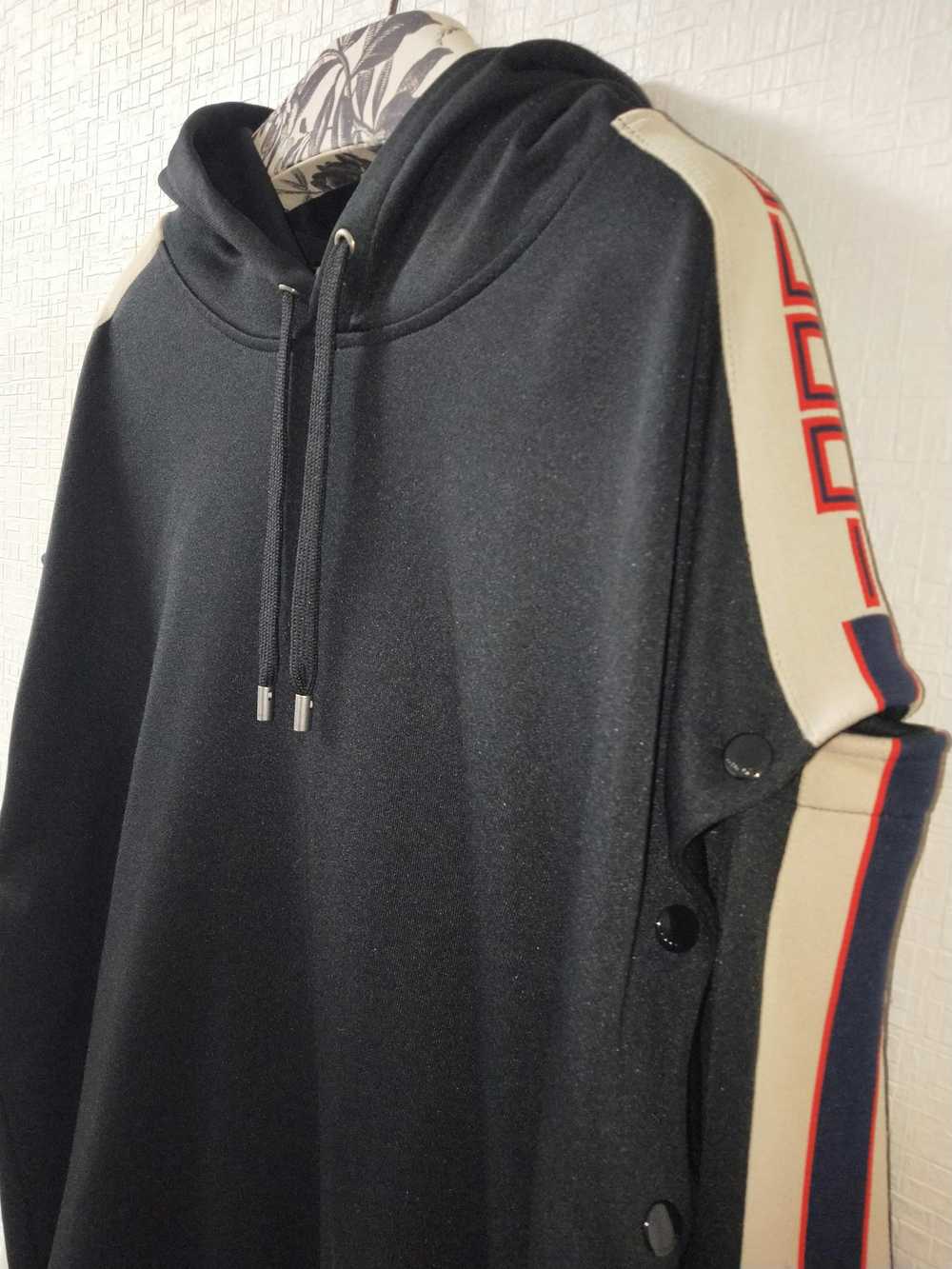 Gucci Technical Jersey Stripe Hoodie - image 3