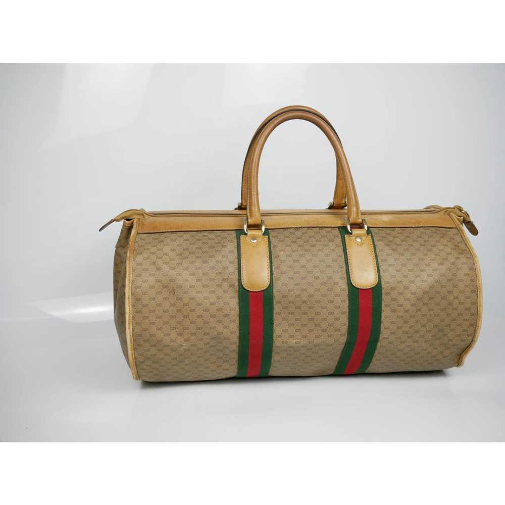 Gucci Gucci Web Sherry Line GG Monogram Canvas Du… - image 2