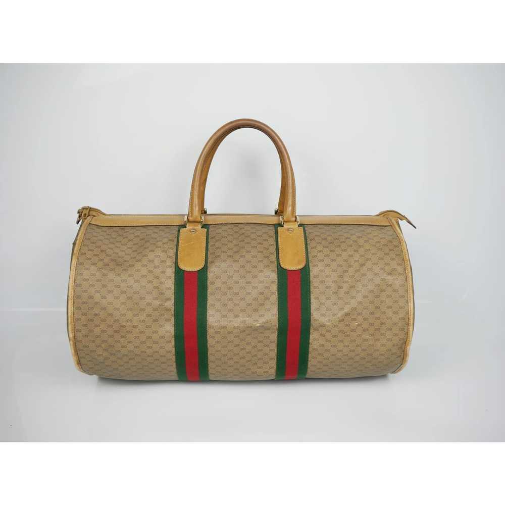 Gucci Gucci Web Sherry Line GG Monogram Canvas Du… - image 3