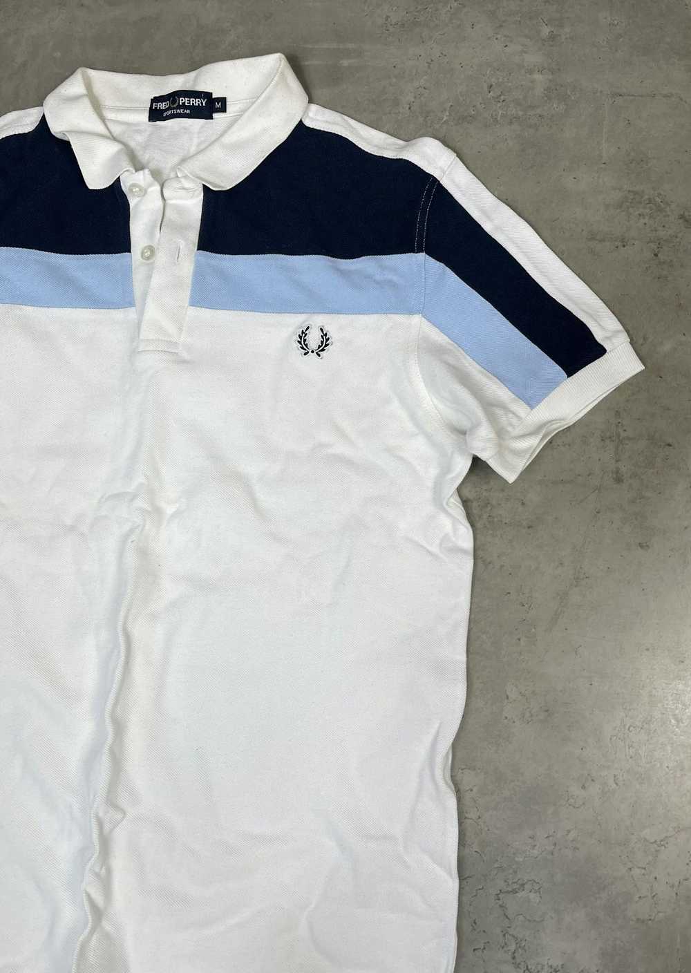 Fred Perry Fred Perry Colour Block Panel Pique Po… - image 1