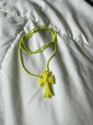 Chrome Hearts Chrome Hearts 20th Anniversary Silicone Necklace Green |  Grailed