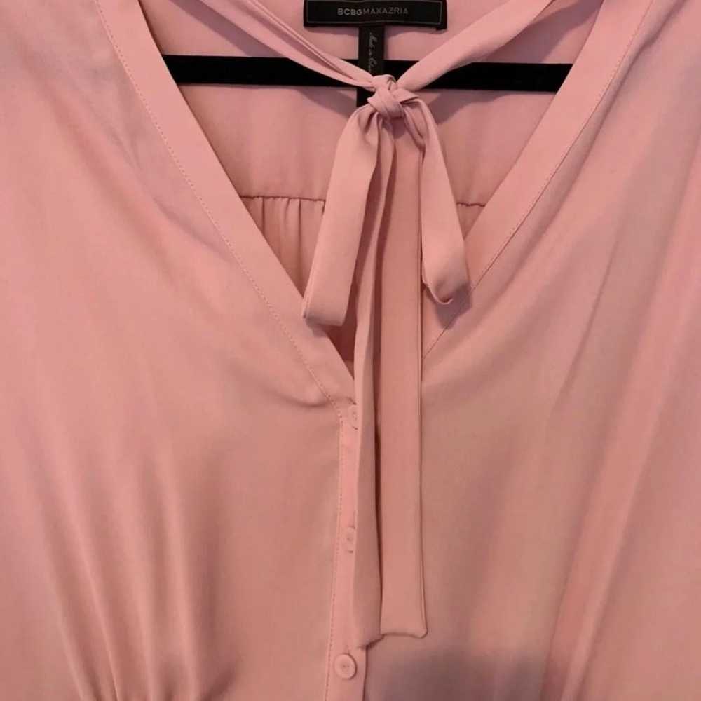 BCBG Lani Long Sleeve Blouse Dress - image 4