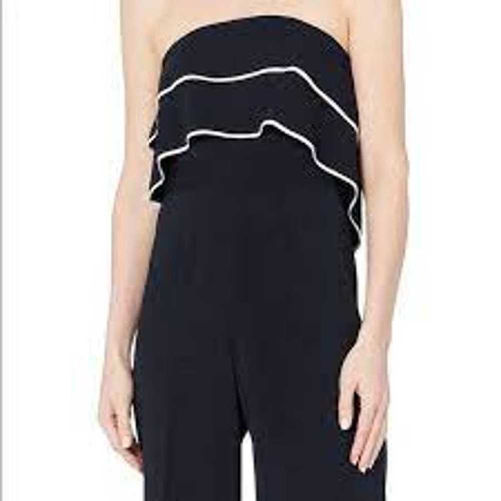 Jay Godfrey Popover Strapless Jumpsuit Size 2 - image 2