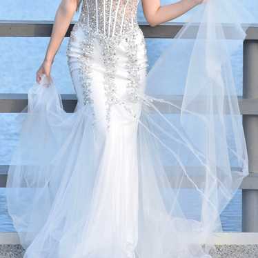 Bridal or prom dress