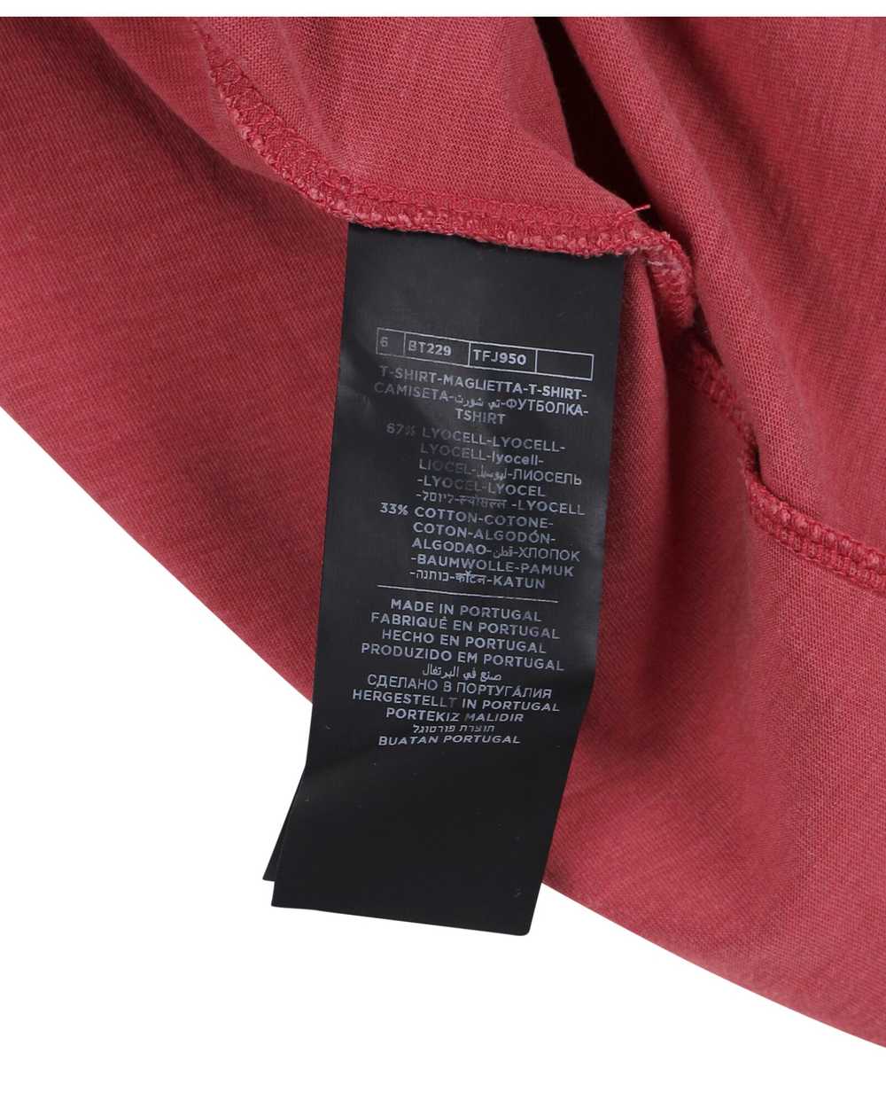 Product Details Tom Ford Red Lyocell Round Neck T… - image 6