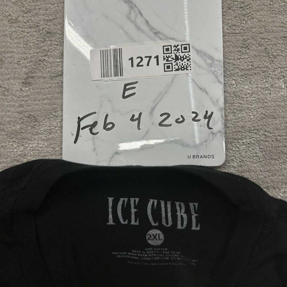 Vintage Ice Cube Shirt Men 2XL Black Today Was A … - image 9