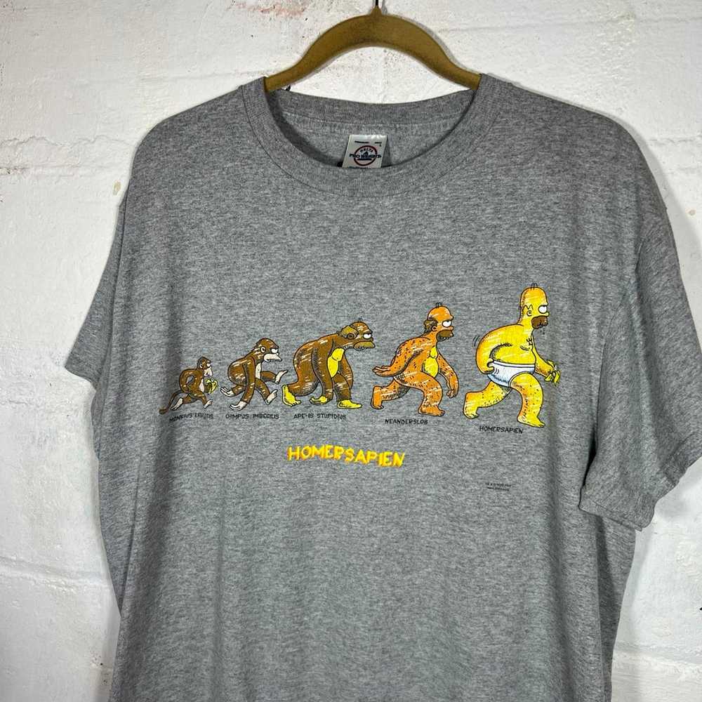 Vintage Homersapien The Simpsons Shirt - image 3