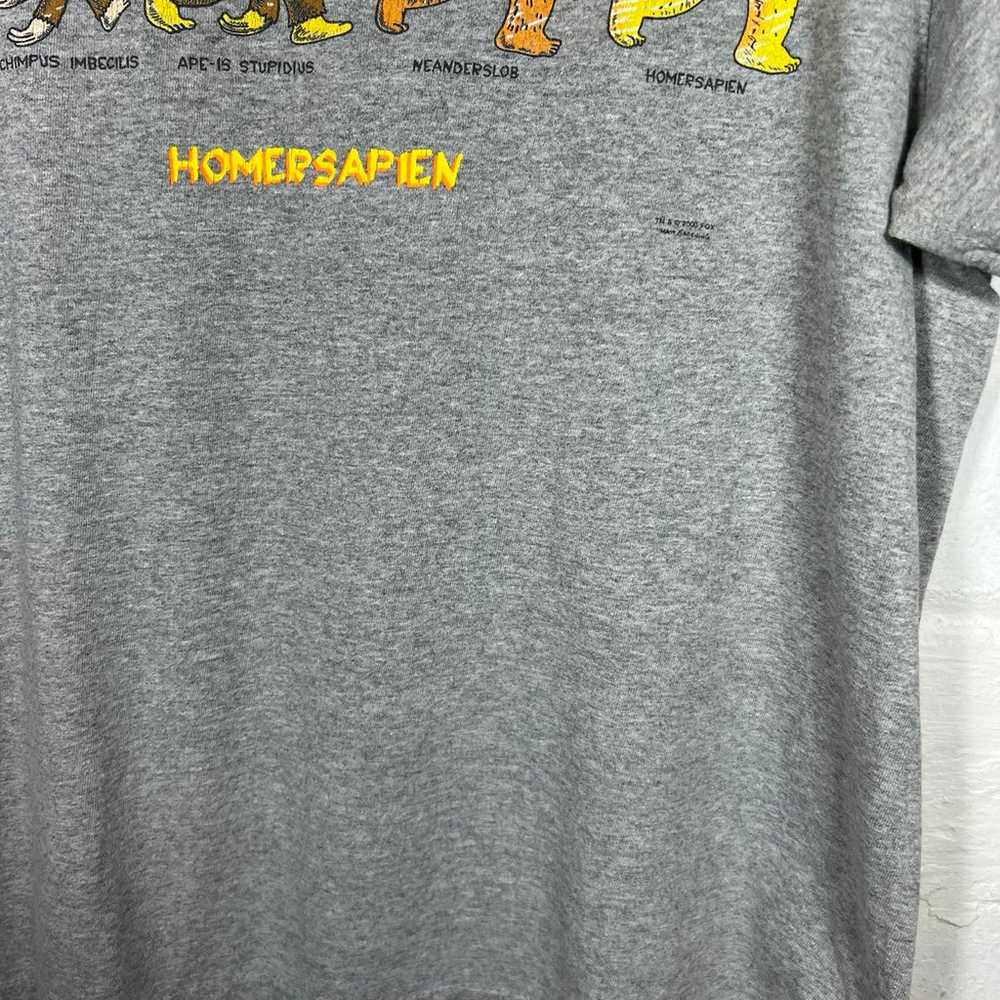 Vintage Homersapien The Simpsons Shirt - image 4