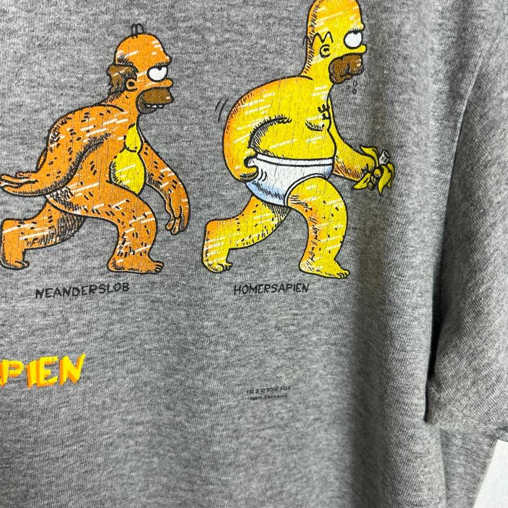 Vintage Homersapien The Simpsons Shirt - image 5