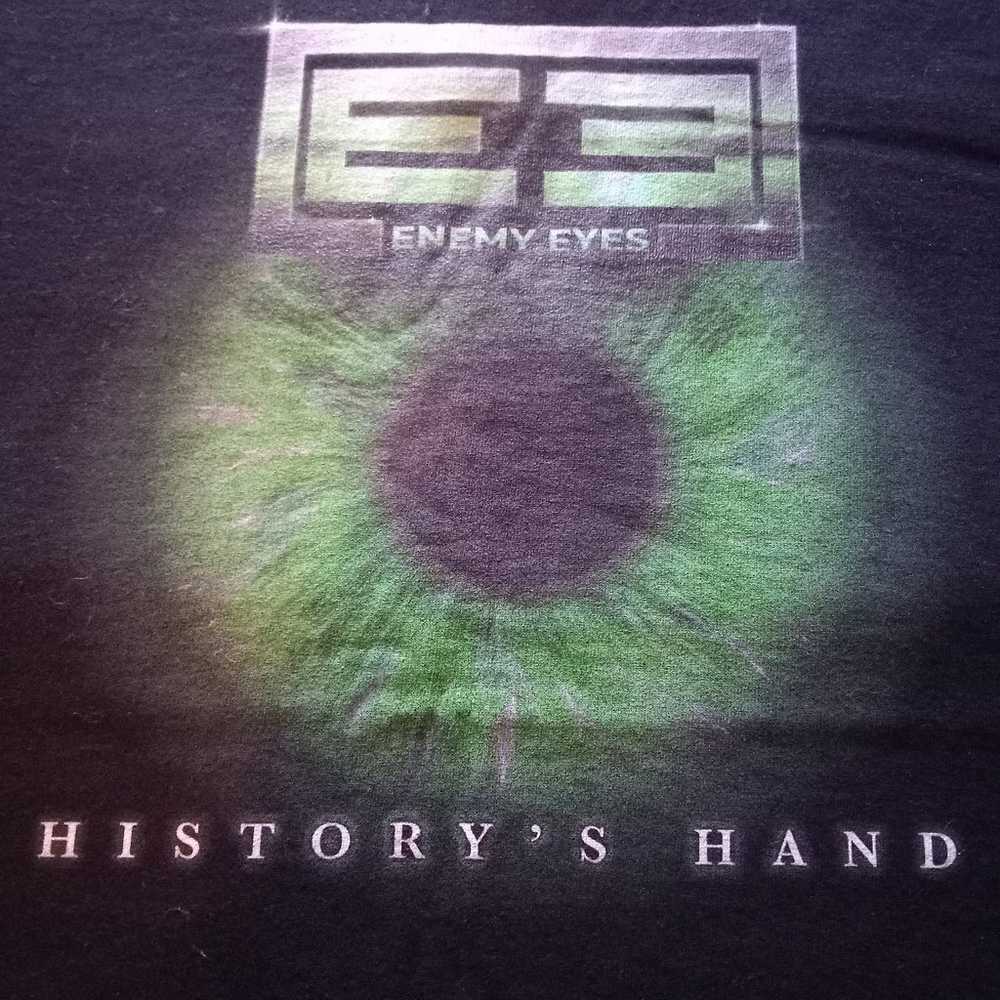 Johnny Gioeli Enemy Eyes Band Shirt - image 2