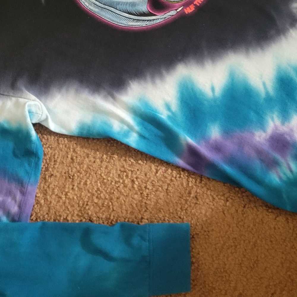 HUF Magic Dragon Longsleeve shirt tiedye Size Med… - image 2