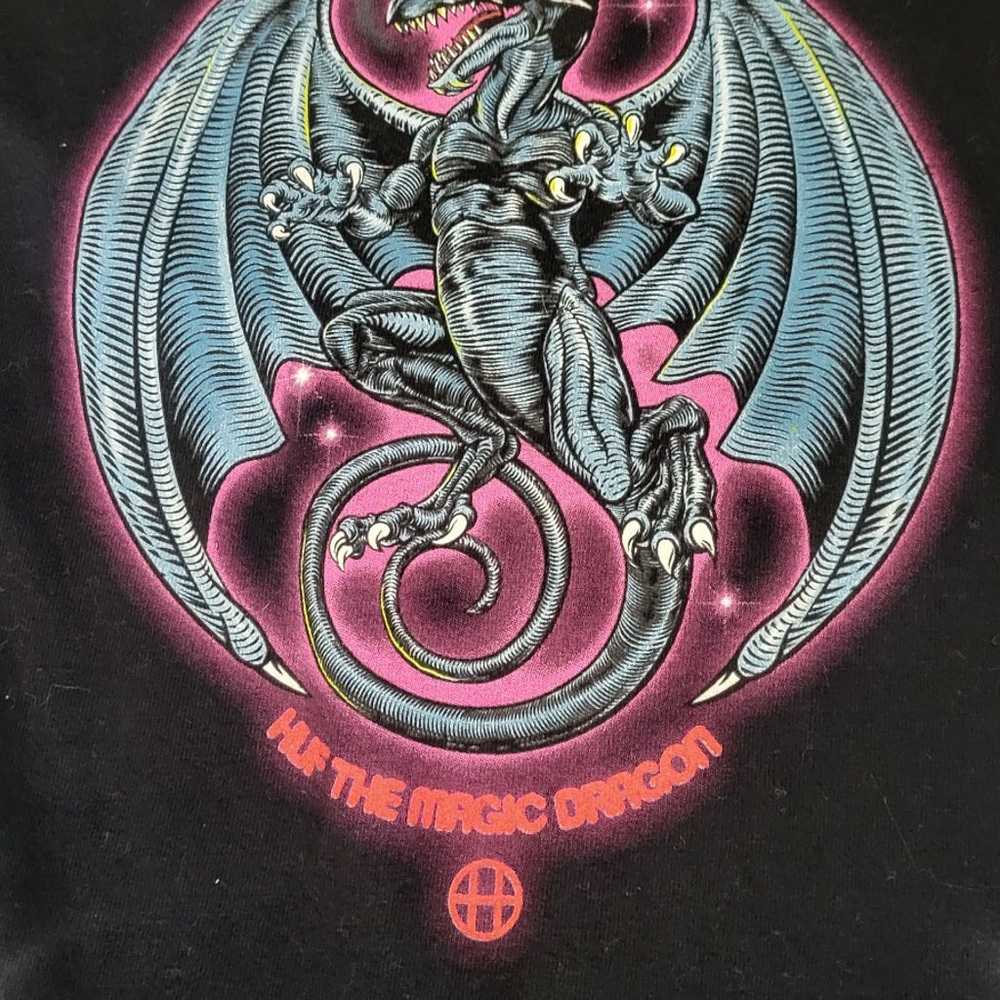 HUF Magic Dragon Longsleeve shirt tiedye Size Med… - image 5
