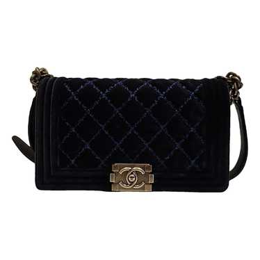 Chanel Boy cloth crossbody bag