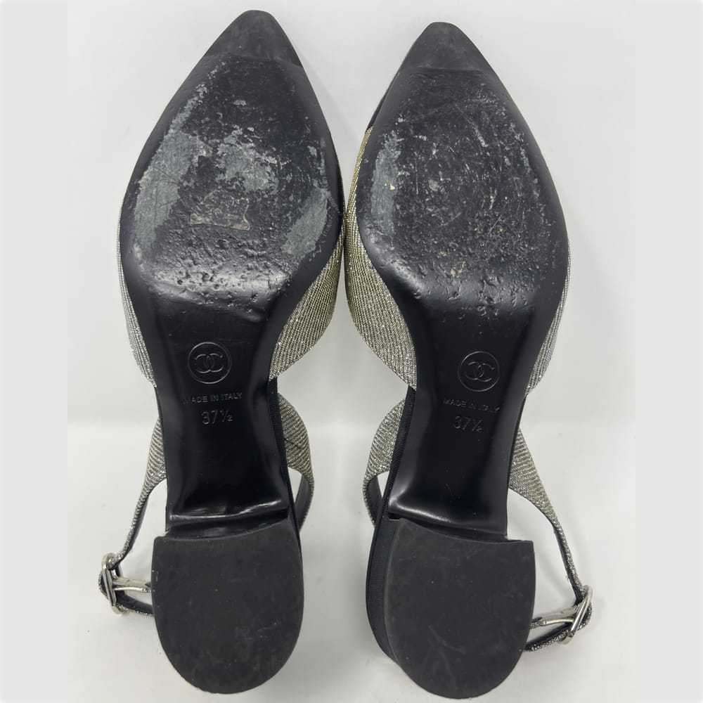 Chanel Cloth heels - image 9