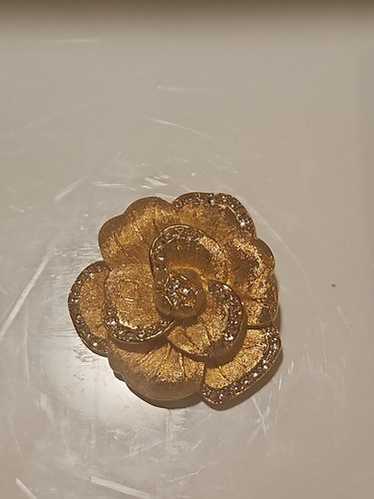 幻　80s ChristianDior　大ぶり　薔薇　ブローチ 幻80s ChristianDior大ぶり薔薇ブローチ