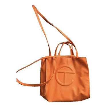 Telfar Large Shopping Bag leather handbag