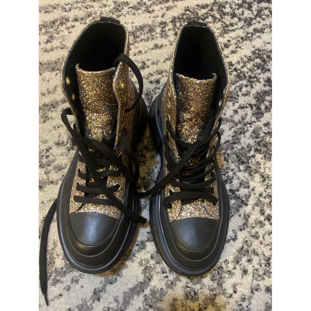 Alexander McQueen Glitter boots - image 2
