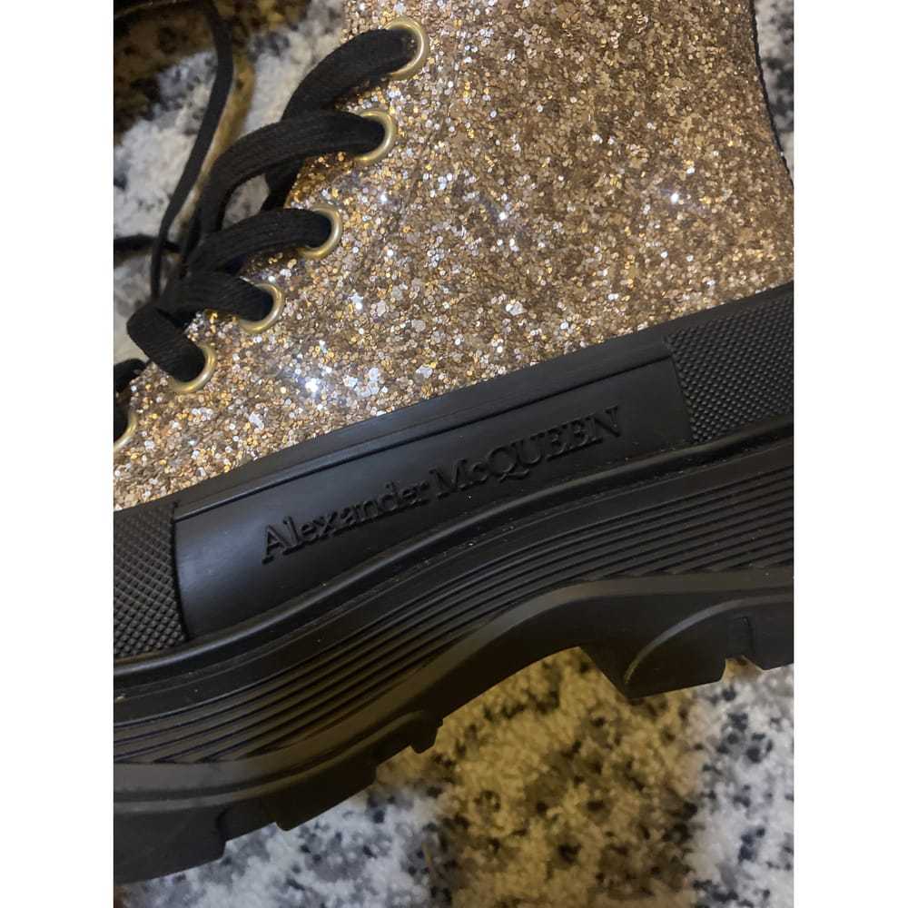 Alexander McQueen Glitter boots - image 5