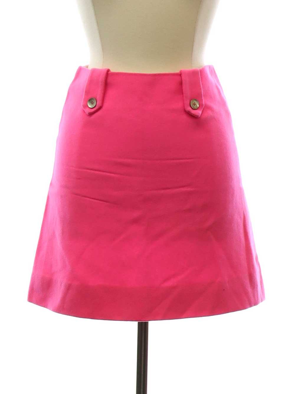 1970's Mod Hip-Hugger Skirt - image 1