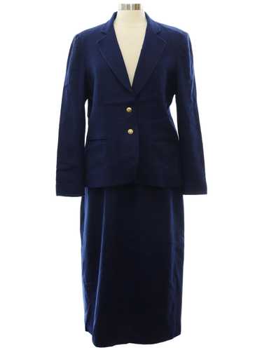 1980's Union Label Womens Wool Secretary Suit