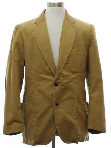 1970's Mens Corduroy Blazer Style Sport Coat Jack… - image 1