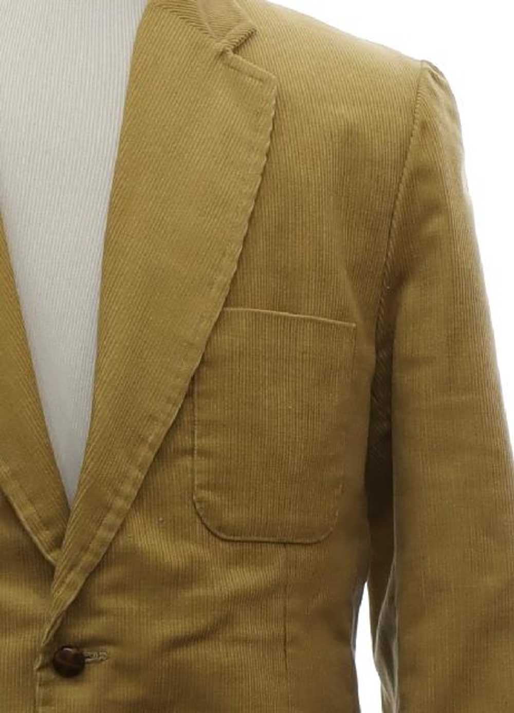 1970's Mens Corduroy Blazer Style Sport Coat Jack… - image 2