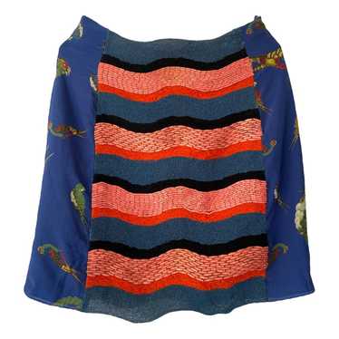 Kenzo Silk mini skirt - image 1