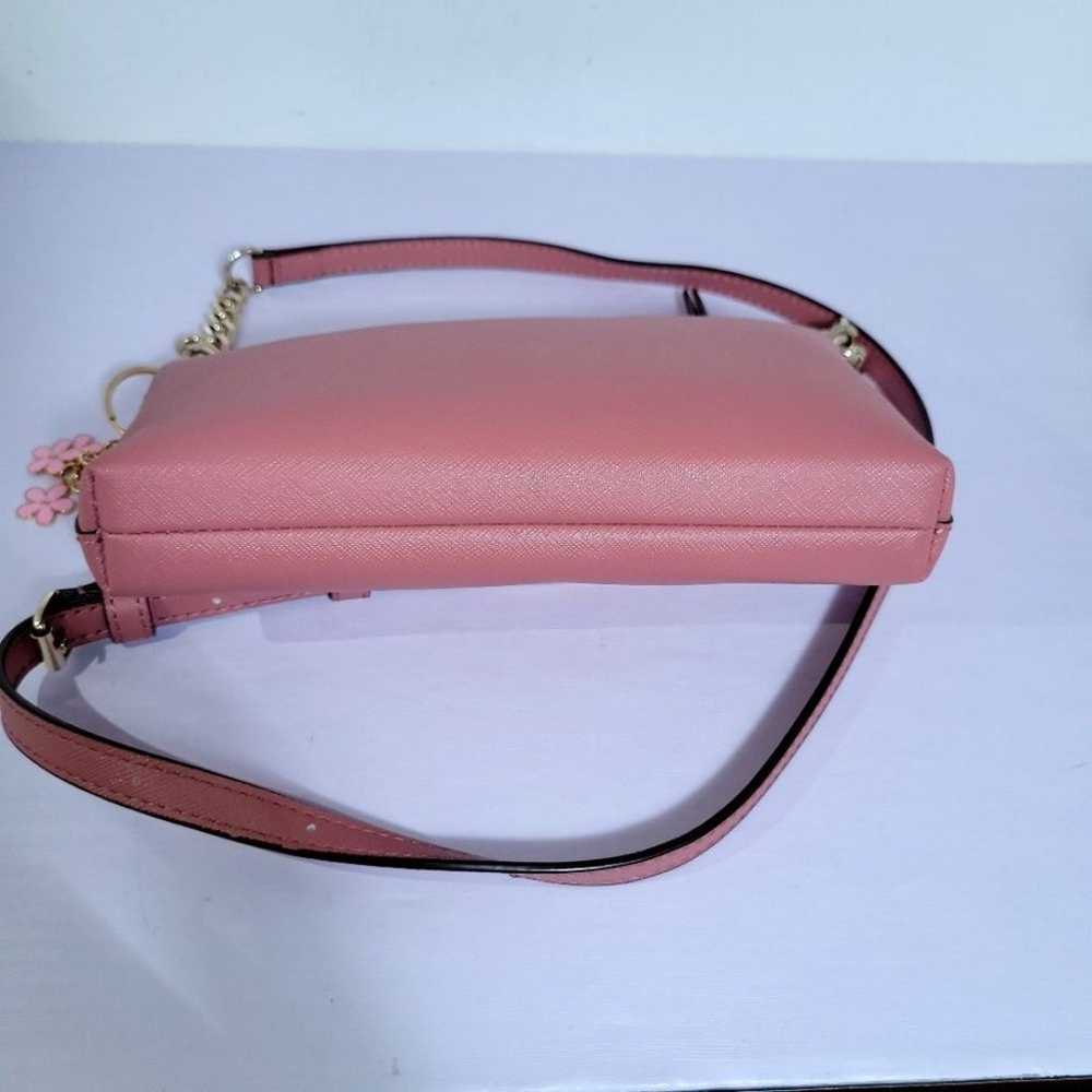 DKNY Dusty Dark Pink Crossbody Bag - image 5