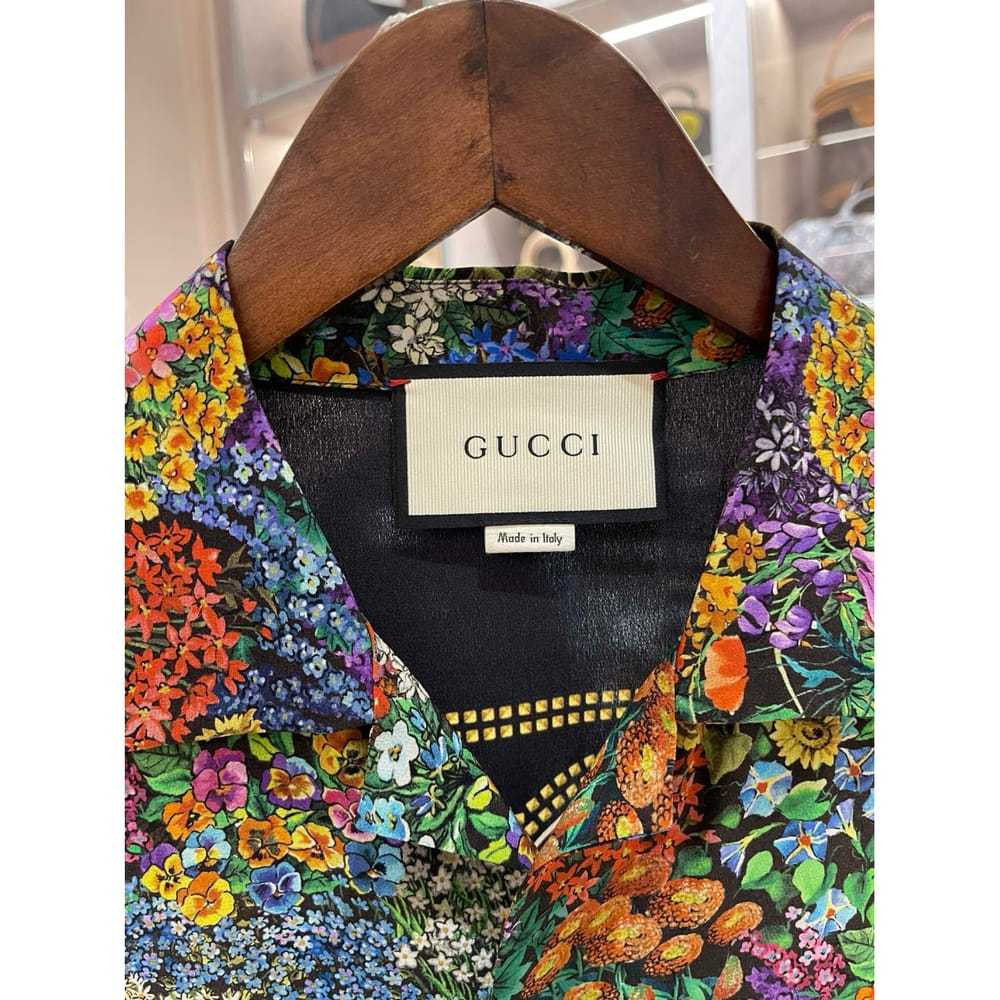 Gucci Silk polo shirt - image 2