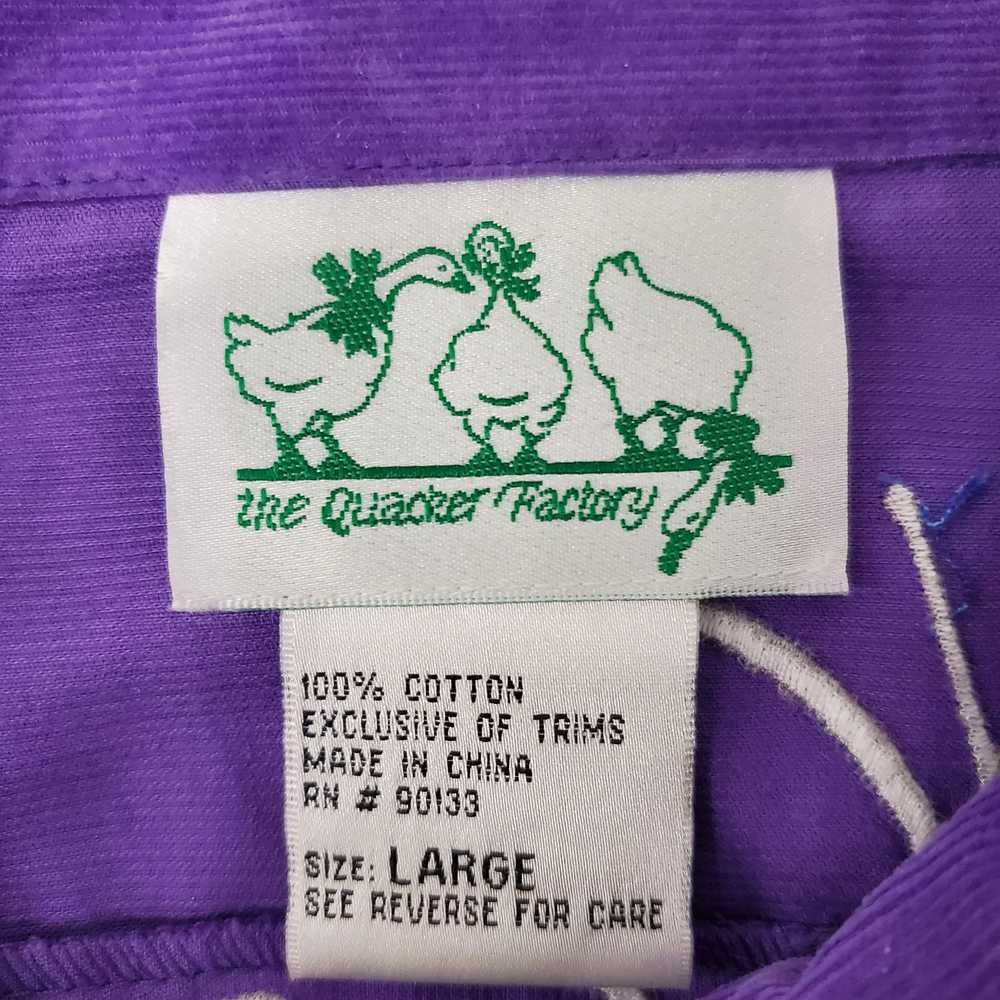 VTG The Quacker Factory WM's 100% Cotton Butterfl… - image 3