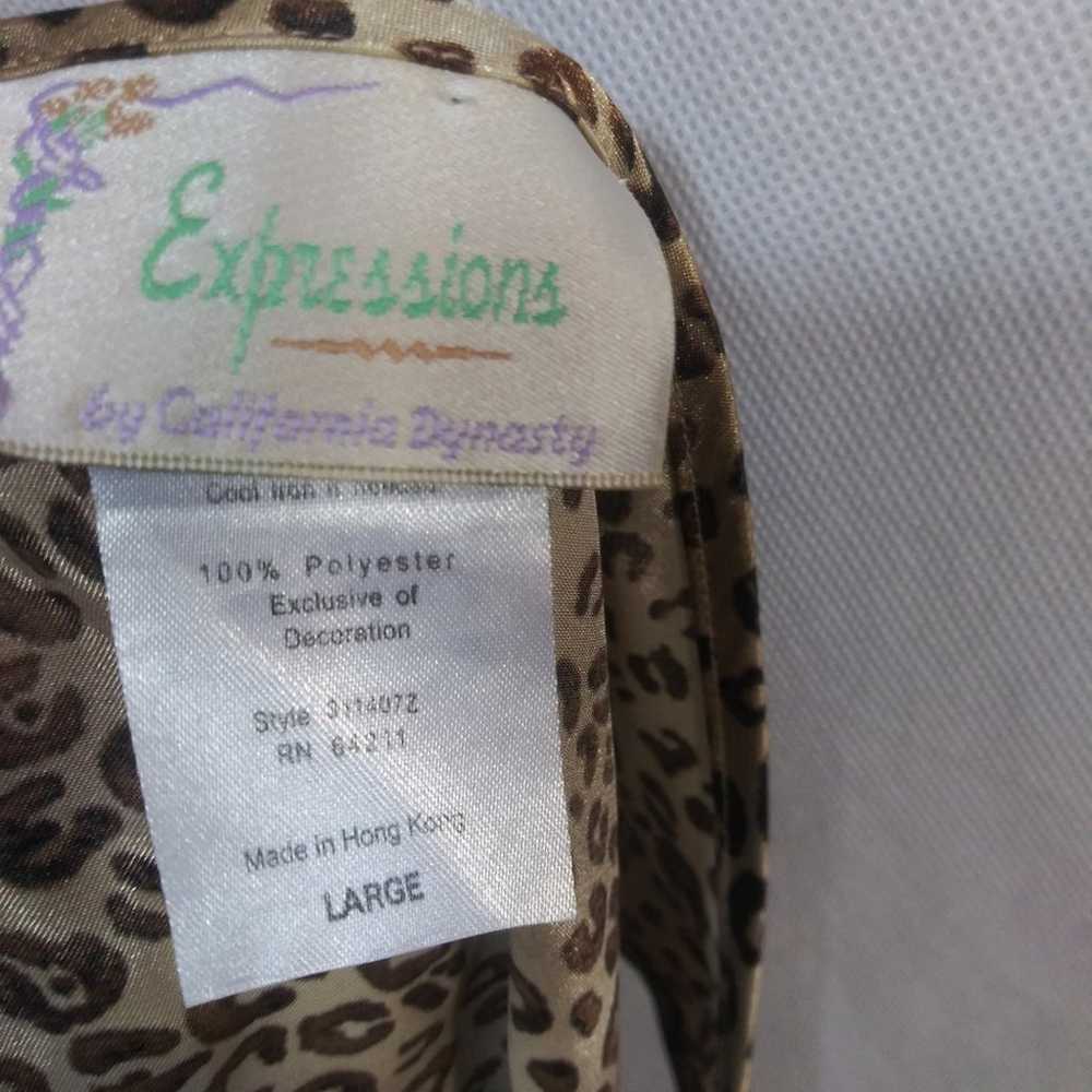 Vintage Expressions Y2k Leopard California Dynast… - image 6