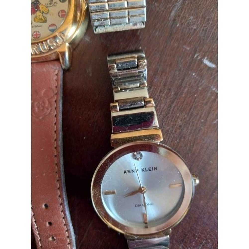 4 vintage watches Bill Clinton Mickey Mouse Anne … - image 5