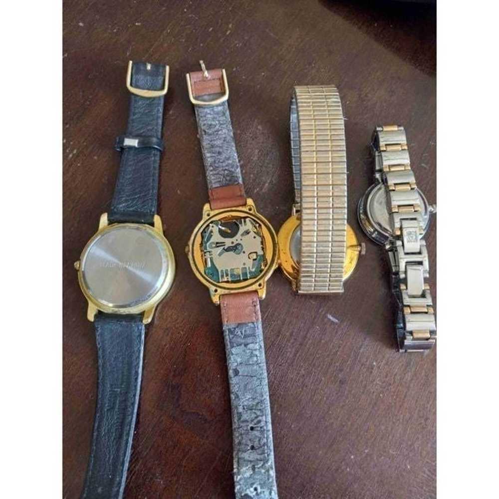 4 vintage watches Bill Clinton Mickey Mouse Anne … - image 6