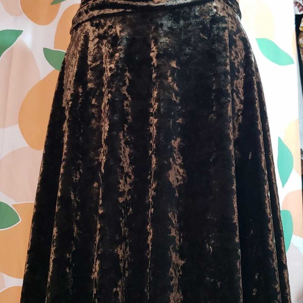 Velvet Midi Lolita Skirt - image 2