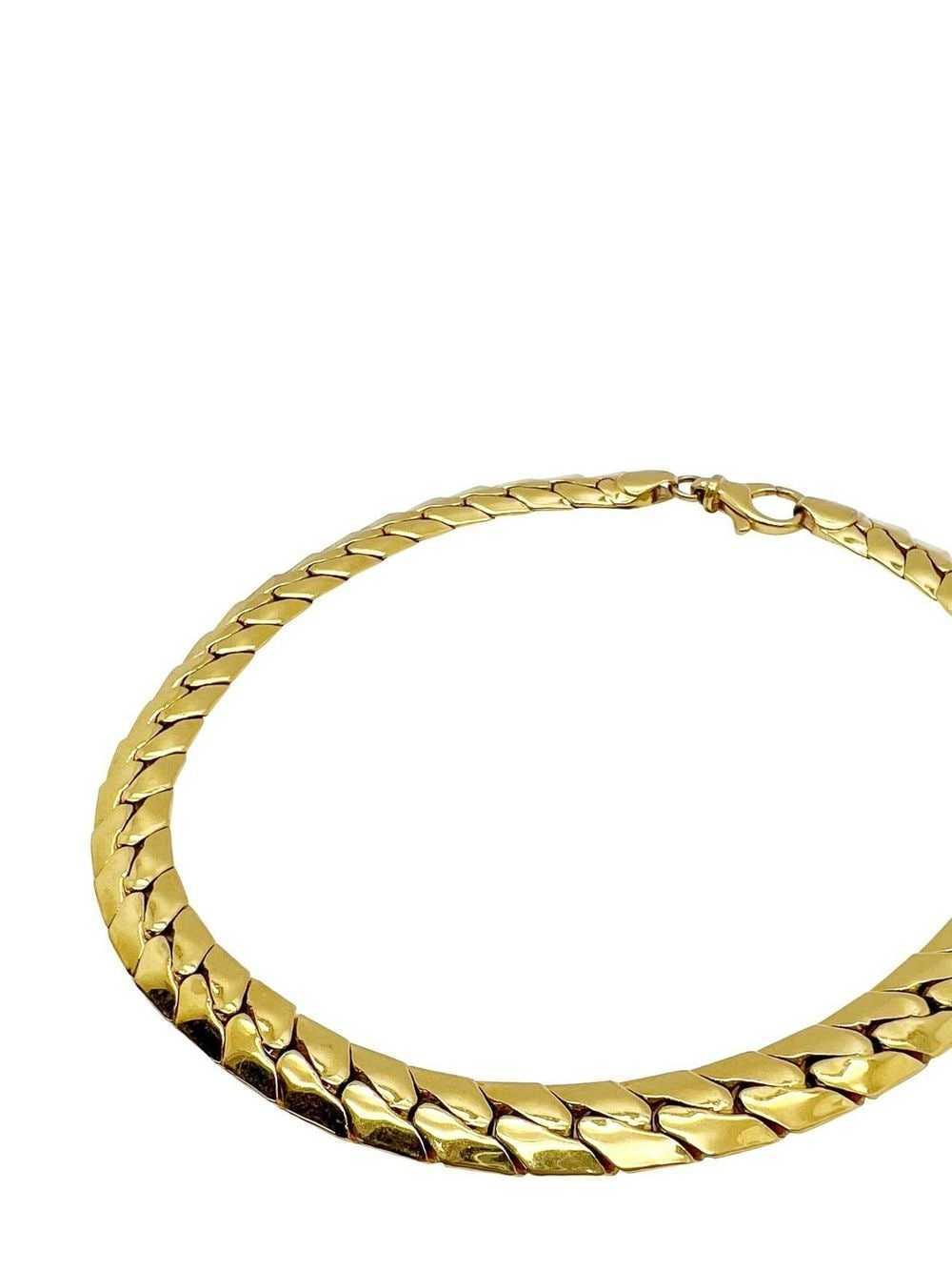 Jennifer Gibson Jewellery 1980s chain-link neckla… - image 2