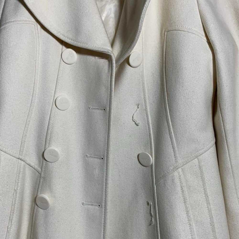 Guess Cream Colored Peacoat - image 2
