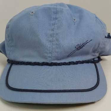 Vintage Stetson Baseball Cap Zipback Blue Adjusta… - image 1