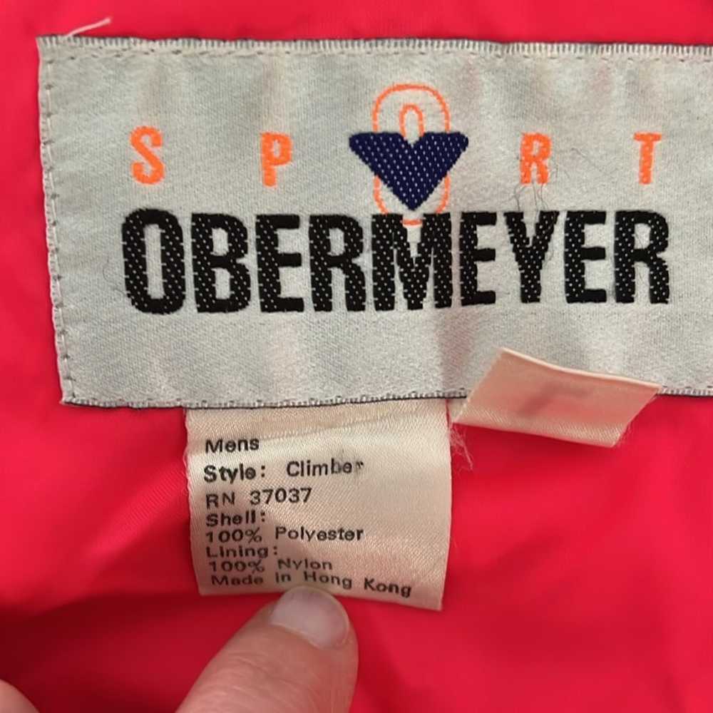 Obermeyer Sport Men’s Large Red Jacket - image 10