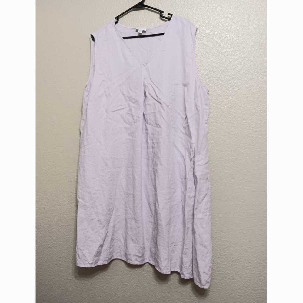 J Jill Love Linen Pale Purple Linen Dress - image 1
