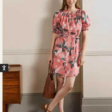 BODEN Linen Shirt Dress 14L