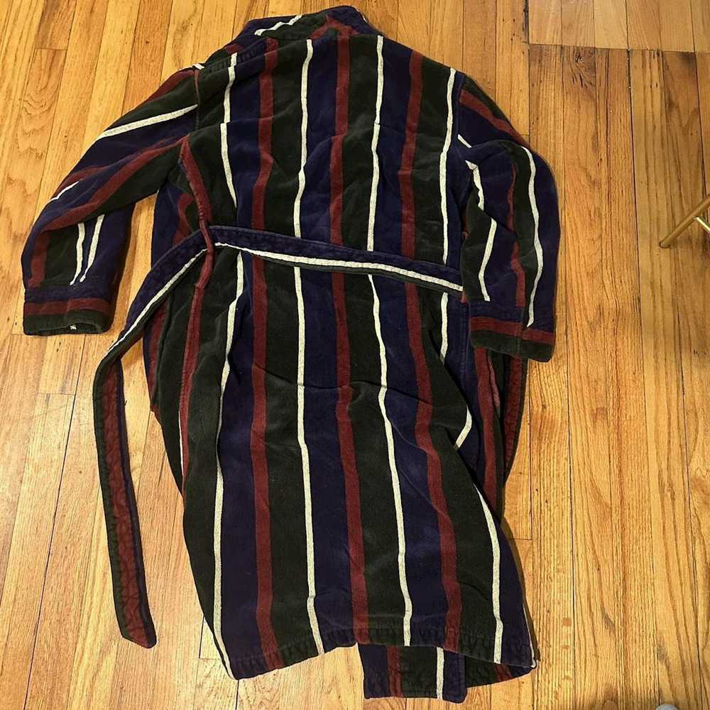 Rare × Vintage Vintage Striped Robe - image 7