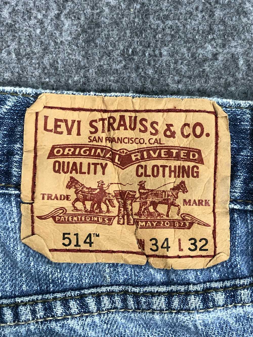 Levi's × Vintage Vintage Levis 514 Faded Blue Jea… - image 5