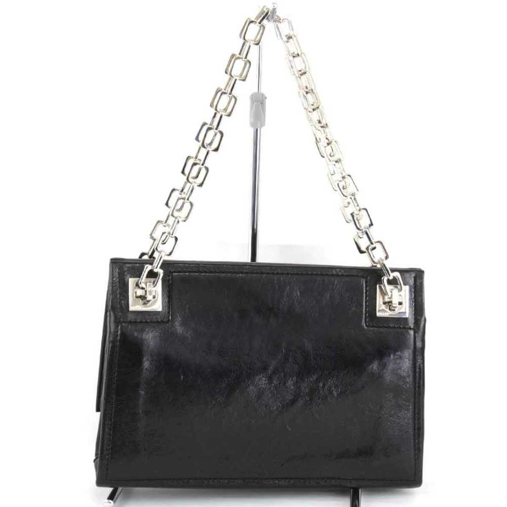 Bally BALLY Chain Shoulder Bag Leather Black Ladi… - image 2