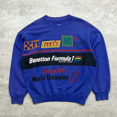 Benetton formula 1 sweatshirt clearance