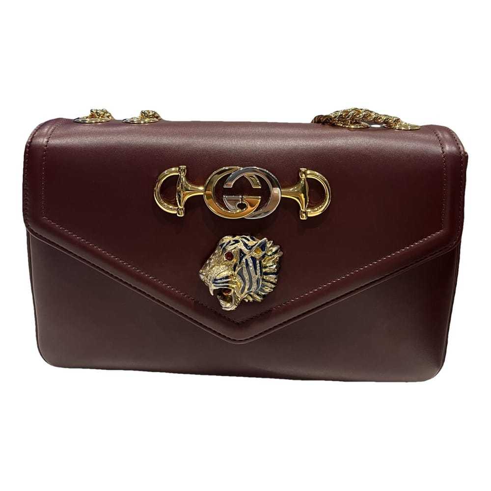 Gucci Rajah leather handbag - image 1