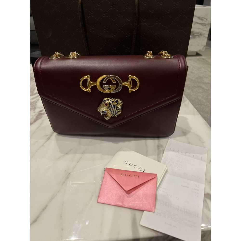 Gucci Rajah leather handbag - image 5