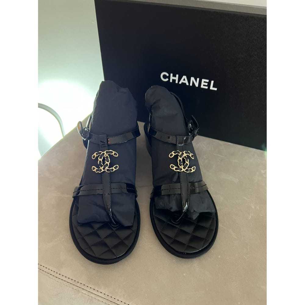 Chanel Patent leather sandal - image 2