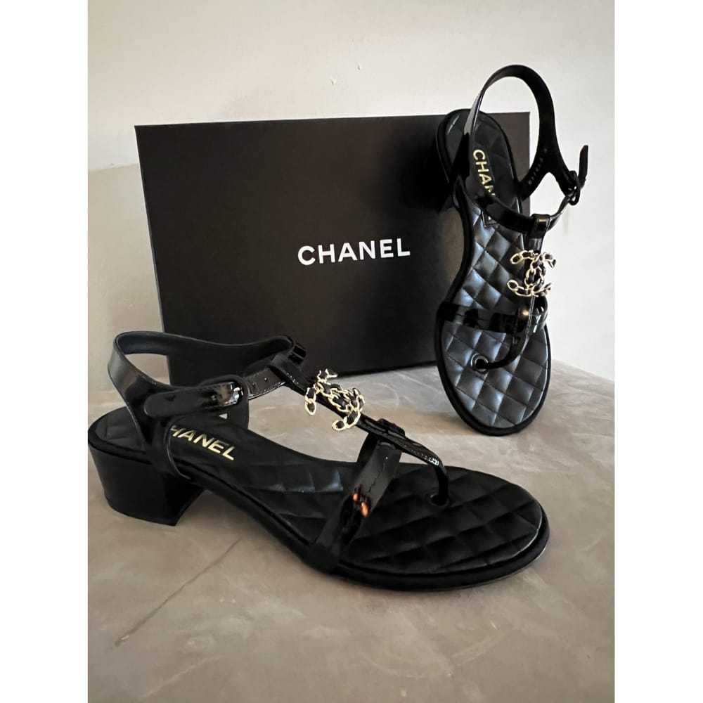 Chanel Patent leather sandal - image 4