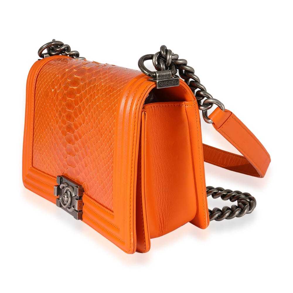 Chanel Boy python handbag - image 2